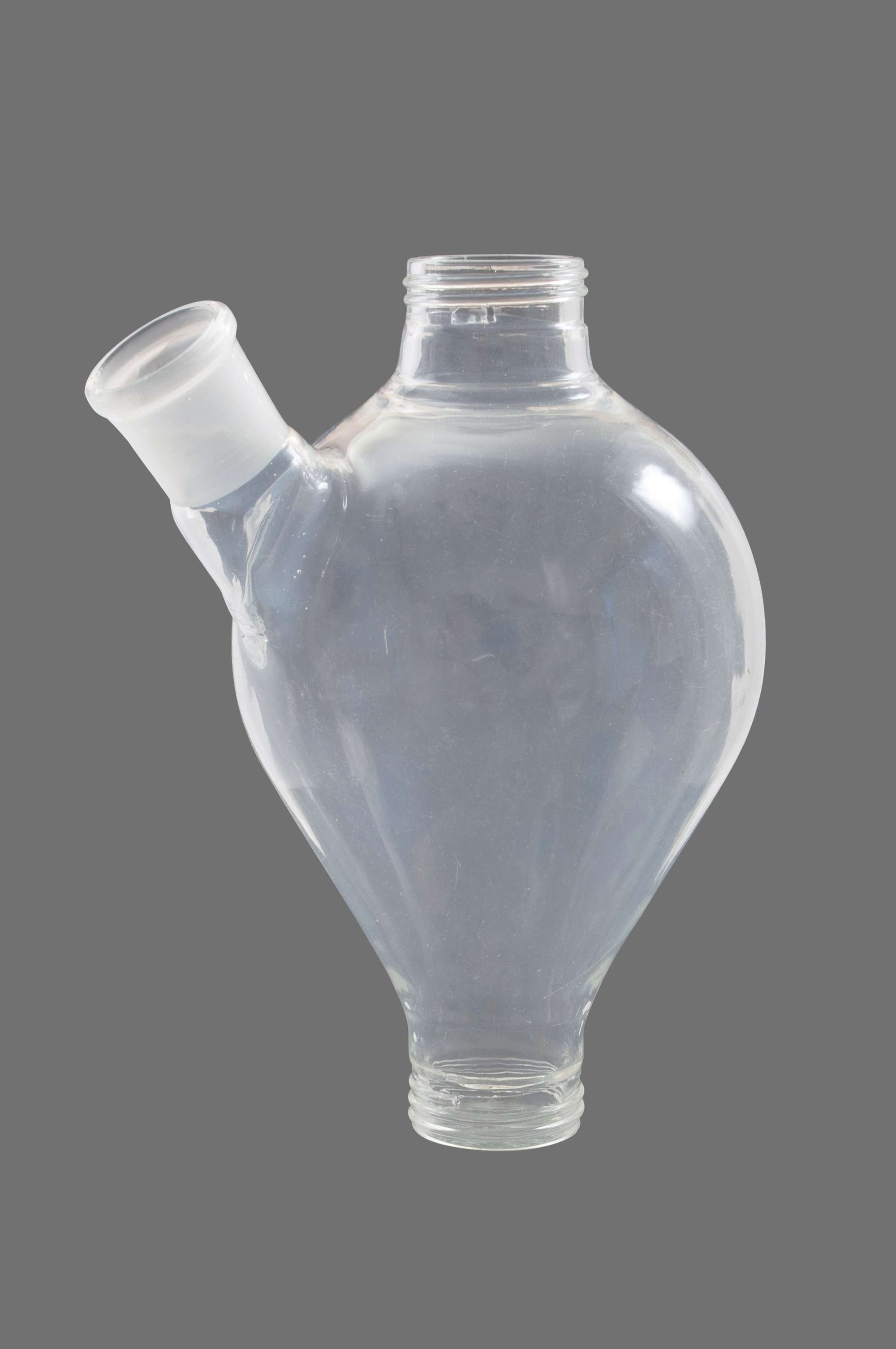 5811-s Silikonbeschichtetes Glasgefäss mit Seitenstutzen (ca. 1 l)